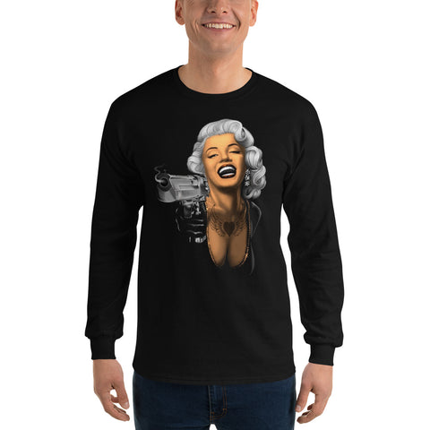 Graphic Art Design Long Sleeve Shirt