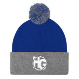 HG LOGO Pom Pom Knit Cap