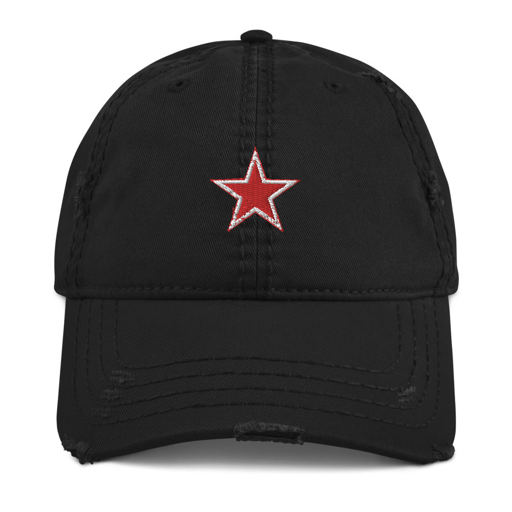 Super Star Distressed Dad Hat