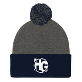 HG LOGO Pom Pom Knit Cap