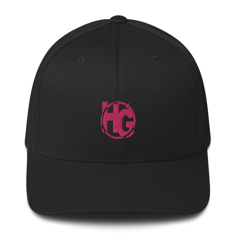 HG Structured Twill Cap (Flamingo)