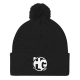 HG LOGO Pom Pom Knit Cap