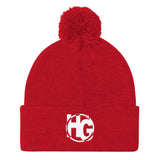 HG LOGO Pom Pom Knit Cap