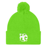 HG LOGO Pom Pom Knit Cap