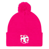 HG LOGO Pom Pom Knit Cap