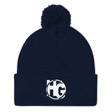 HG LOGO Pom Pom Knit Cap