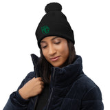 HG365 Pom pom Beanie (Kelly Green)