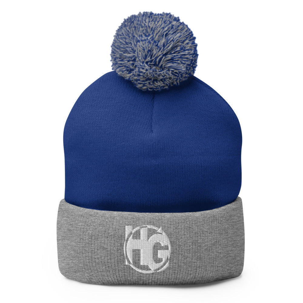 HG365 Pom-Pom Beanie (Royal)